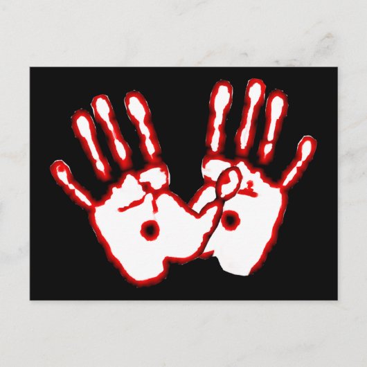 Liefde handen - John 20:27 Briefkaart (Voorkant)