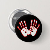 Liefde handen - John 20:27 Ronde Button 5,7 Cm (Voorkant /achterkant)