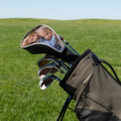 Liefde Handgeschreven Foto Sjabloon Cadeau Familie Golfheadcover (Insitu)
