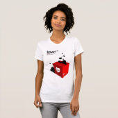 Liefde handvat met zorg t-shirt (Voorkant volledig)