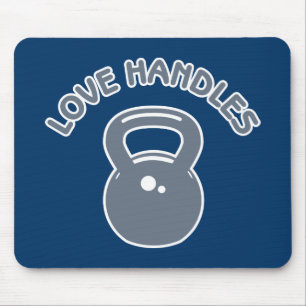 Liefde handvatten muismat