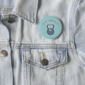 Liefde handvatten ronde button 5,7 cm (In situ)