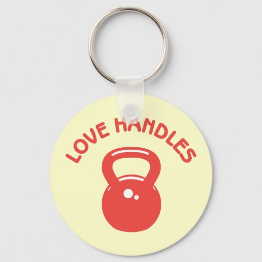 Liefde handvatten sleutelhanger (Voorkant)