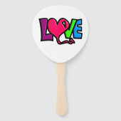Liefde Handwaaier (Achterkant)