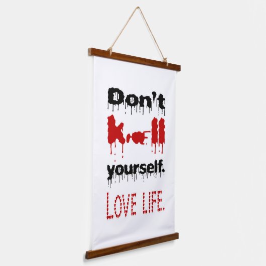 Liefde Hangend Wandkleed (Gebogen)