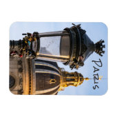 Liefde hanglocks op de Pont des arts in Parijs Magneet (Horizontaal)