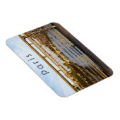 Liefde hanglocks op een brug in Parijs Magneet (Rechterzijde)