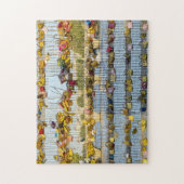 Liefde hanglocks op Pont de Solferino - Parijs, Fr Legpuzzel (Verticaal)