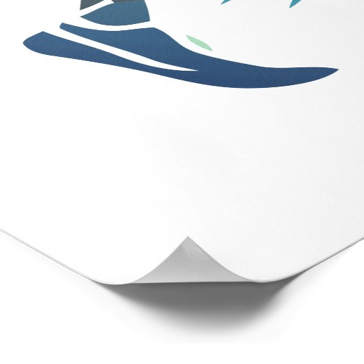 Liefde Hardlopen Marathon Competitieve Runner Cust Poster (Hoek)