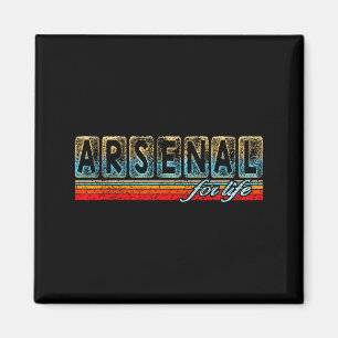 Liefde Hart Arsenal Nge Vintage Arsenal - Arsenal Magneet