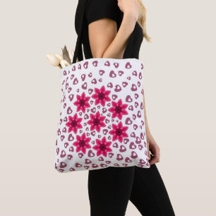 LIEFDE HART ARTISTIEKE CADEAU VROUWEN, VRIENDIN TOTE BAG