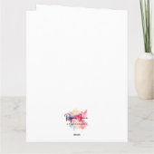 Liefde Hart Bladeren Kaart (Achterkant)