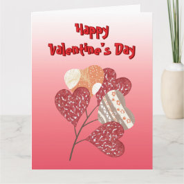 Liefde Hart Bladeren Kaart