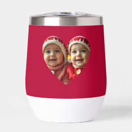 Liefde Hart Foto Waterfles