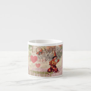 Liefde Hart Geliefde Valentijn Cherubijn Espresso Kop