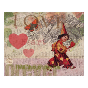 Liefde Hart Geliefde Valentijn Cherubijn Poster