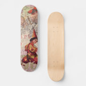 Liefde Hart Geliefde Valentijn Cherubijn Skateboard (Voorkant)