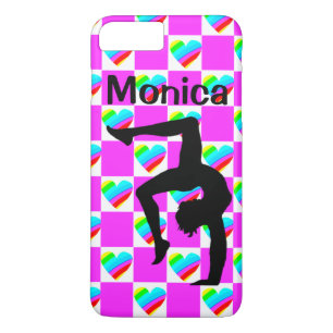 LIEFDE HART GEPERSONALISEERDE GYMNAST TELEFOON CA Case-Mate iPhone CASE