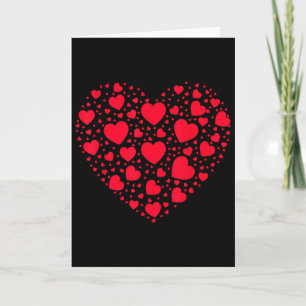 Liefde Hart Grafisch Valentijnsdag Dames Meisjes B Kaart
