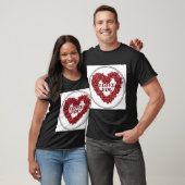 Liefde Hart Grafische T-shirt (Unisex)