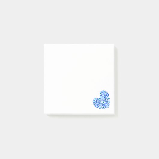 Liefde Hart Grieks Oog Post-it® Notes (Voorkant)