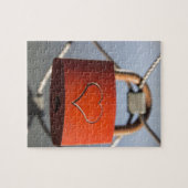 Liefde Hart Hangslot Legpuzzel (Horizontaal)