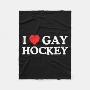 Liefde hart homo hockey ontketend gay pride parade fleece deken