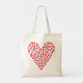 Liefde Hart Icoon 2012 Kunst Tote Bag (Achterkant)