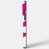 Liefde Hart in Magenta en Wit Case-Mate iPhone Case (Achterkant / Links)