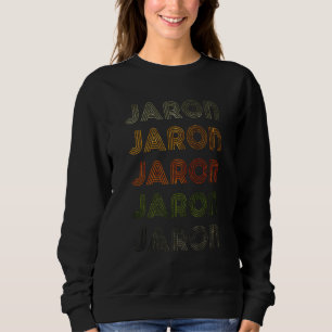 Liefde Hart Jaron Grungevintage Stijl Zwart Jaron Trui