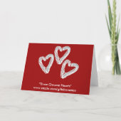 Liefde Hart Jubileum Kaart (Achterkant)