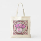 Liefde Hart kat boodschappentas Tote Bag (Achterkant)