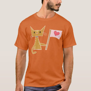 liefde hart kat dier familie t-shirt
