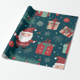 Liefde Hart Kerst Gnoom Feestelijk Inpakpapier