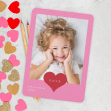 Liefde Hart Klaslokaal Foto Valentijnsdag Bedankt