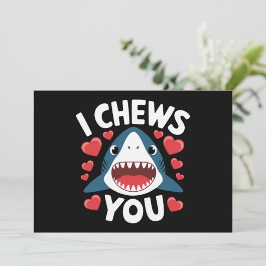 Liefde Hart Luipaard Cute Valentijnsdag  Feestdagenkaart (Staand voorkant)