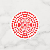 Liefde Hart Mandala Confetti (Kleine voorkant)
