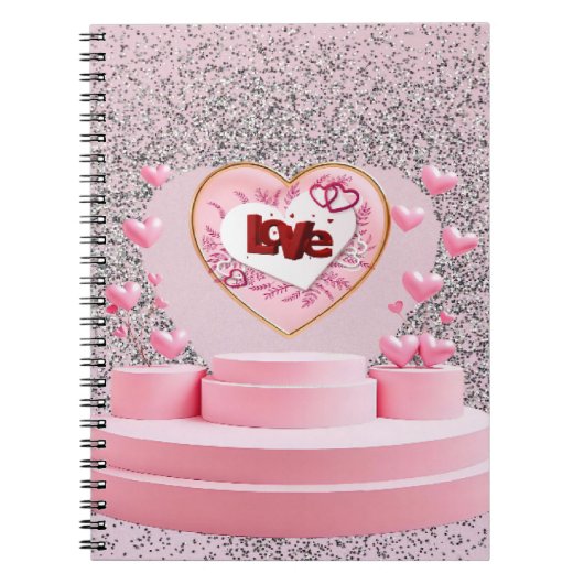 Liefde hart notitieboek (Voorkant)
