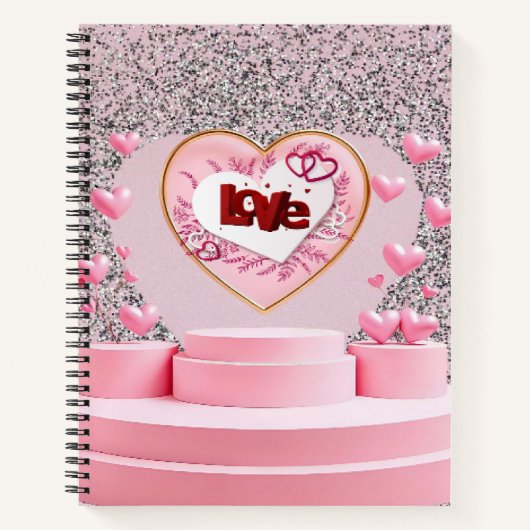 Liefde hart notitieboek (Voorkant)