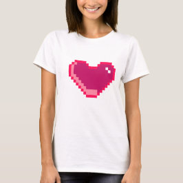 Liefde hart ontwerp vrouwen t shirt