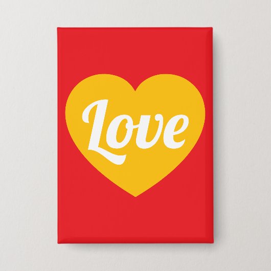 Liefde,hart,op maat button (Voorkant)