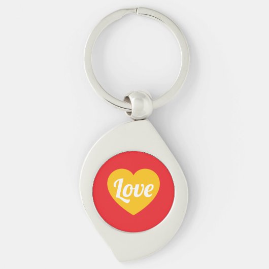 Liefde,hart,op maat sleutelhanger (Voorkant)