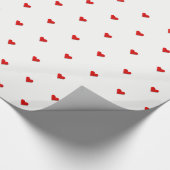 Liefde Hart Origami Vector Patroon Cadeaupapier (Hoek)