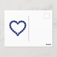 Liefde & hart Paars blauw