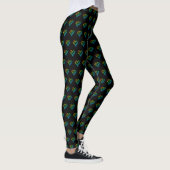 Liefde Hart Patroon Leggings (Rechts)