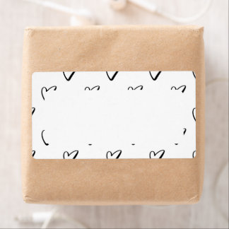 Liefde Hart Persoonlijk Aangepast  Etiket