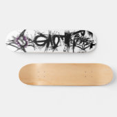 liefde, hart, punk skateboard (Horizontaal)