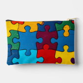 Liefde Hart Puzzel Acceptatie Autisme Bewustzijn Etui (Achterkant)