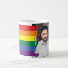 Liefde Hart Regenboog Gay Pride LGBT Foto Koffiemok