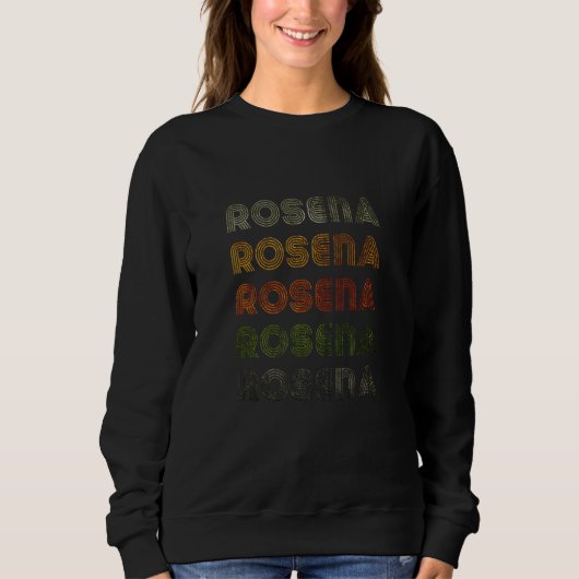 Liefde Hart Rosena T-shirt Grungevintage Stijl Zwa (Voorkant)